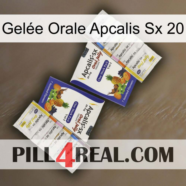 Gelée Orale Apcalis Sx 20 12